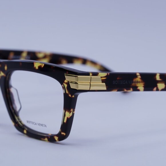 Bottega Veneta BV1059O 002 Eyeglasses Havana 51mm Rectangle Frame - Picture 5 of 10